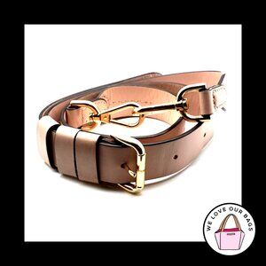 44" LEATHER NOVELTY GUITAR Light Brown REPLACEMENT Bag Crossbody Shoulder Strap